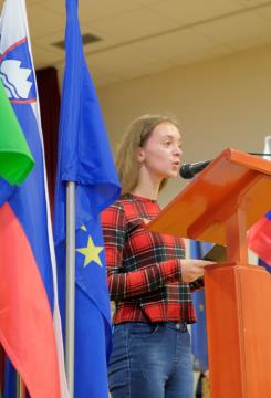 Odkritje obeležja Rastoča knjiga 7